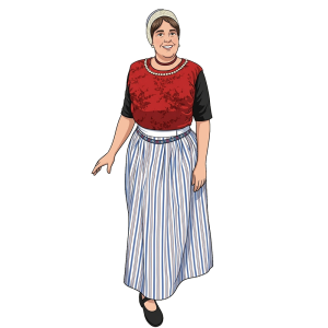 Stoffen Vrouw
