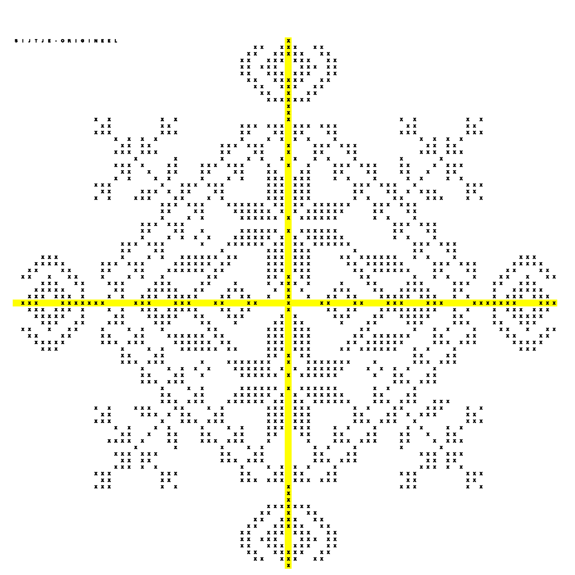 Borduur patroon - Sijtje Westerneng