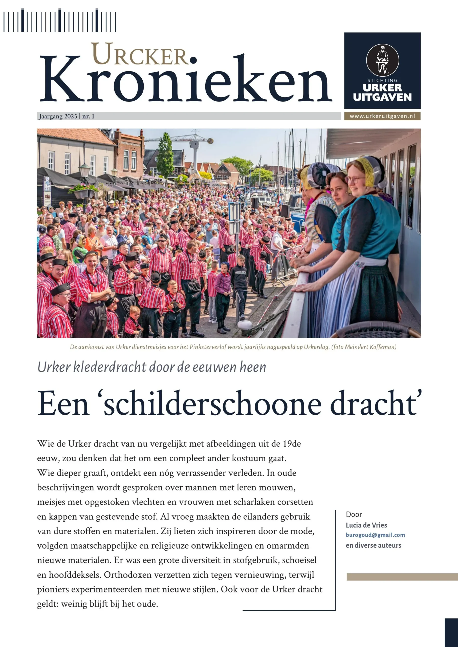 Urcker Kronieken - Klederdracht